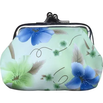 Peněženka Dětská peněženka na drobné mince - pouzdro na peníze - zelená (růžová, modrá)