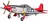 RC model FMS P-51D Mustang Red Tail V8 ARF