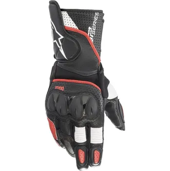Moto rukavice rukavice SP-2, ALPINESTARS (černá/bílá/červená) 2026 Velikost: S
