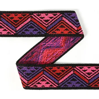 Textilní guma Pruženka oděvní vzorovaná 25 mm vzor 453