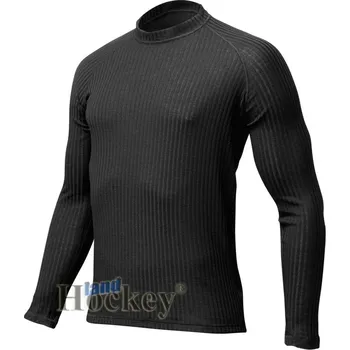 Dvoudílné thermo ribano Lasting - triko SWU Barva: BK - Černá, Velikost: XL