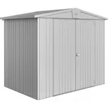 Biohort Zahradní domek EUROPA 3, stříbrná metalíza (Rozměr 244 x 156 x 203cm)