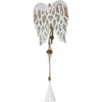Vánoční dekorace Sofira Závěsná dekorace andělská křídla kov 11cm