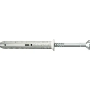 Hmoždinka Natloukací hmoždinka Fischer N6 x 60/30 mm S, zápustná hlava, 50 ks