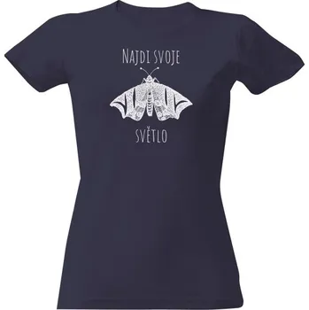 Dámské tričko Tričko s potiskem Motýl v retro stylu dámské