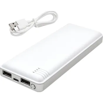Powerbanka Genborx Power bank - přenosná baterie pro nabíjení mobilů, tabletů, navigací atd. HC-M7, bílá