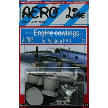 Plastikový model Plusmodel 1/72 Ventura PV-1 Engine cowlings (ACAD)
