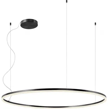 Redo 01-1951-DALI Orbit direct, závěsné kruhové svítidlo, 76W LED 3000K stmívatelné DALI, černá, prům. 120cm