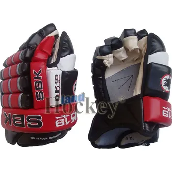 Hokejové rukavice Hokejové rukavice Sherbrook SBK DK19 Barva: BRD - Černo-červená, Velikost: 13,5"