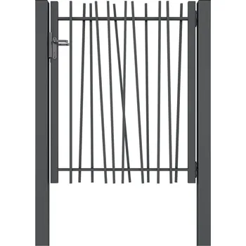 Branka CreaZen, jednokřídlá, 1200 x 1700 mm, antracit, pozinkovaná, poplastovaná