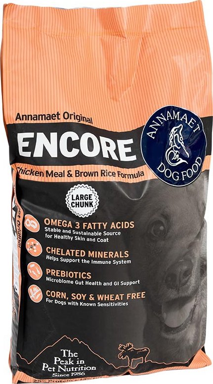 Annamaet encore 25 dry best sale dog food