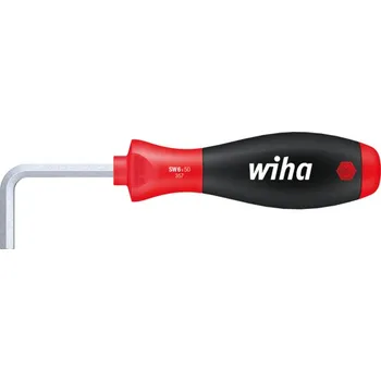 Šroubovák šestihranný úhlový 8/60mm s šestihrannou čepelí softfinish, wiha, 26234 (357)