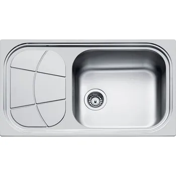 Nerezový dřez Kuchyňský dřez Foster Big Bowl 1561 76 tkaná struktura