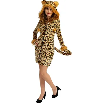 Karnevalový kostým Funiglobal - Kostým Leopard pro ženy - XL
