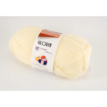 Příze Příze Gloria - světle žlutá 57207