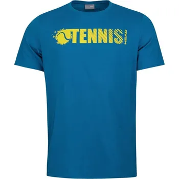 Pánské tričko Pánské tenisové tričko Head Font T-Shirt, blue - S HEAD - doprava zdarma