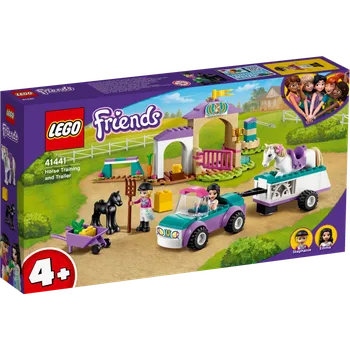 LEGO Friends 41441 Auto s přívěsem a výcvik koníka Stavebnice LEGO LEGO Friends 41441 Auto s přívěsem a výcvik koníka