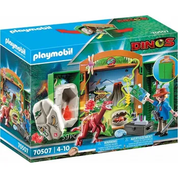 Playmobil 70507 Přenosný box Výzkum dinosaurů Stavebnice Playmobil Playmobil 70507 Přenosný box Výzkum dinosaurů