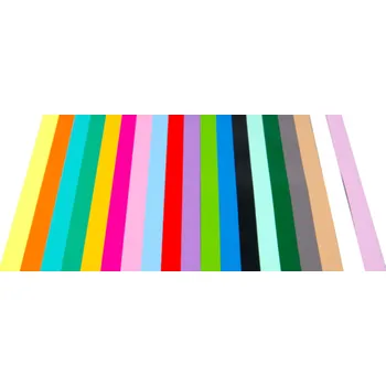Pásky magnetické barevné, sada č. 1, 20 ks