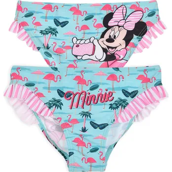 Dívčí plavky Dívčí plavky DISNEY MINNIE PLAMEŇÁCI zelené Velikost: 128