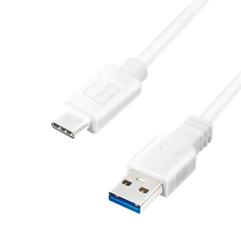 Datový kabel &nbsp;LogiLink Kabel USB 3.2 Gen1x1, USB-A na USB-C bílý, 0,15 m