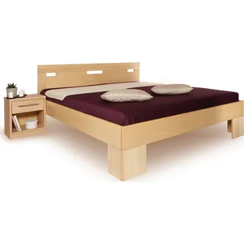 Postel Postel dvoulůžko z masivu VAREZZA 6A, masiv buk