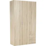 3-dveřová skříň GWEN 70427, dub sonoma, 12 mm DTD, moderní design