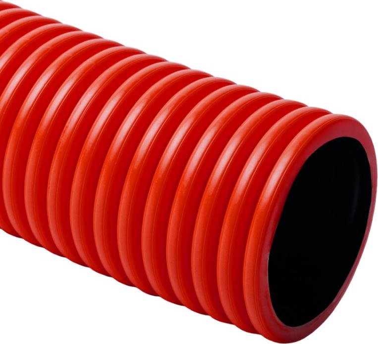 Chránička dvouplášťová, 450N, 41/50 mm, 50 m, červená, KOPOFLEX