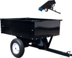 Přívěs pro zahradní traktory s kapacitou 225 kg