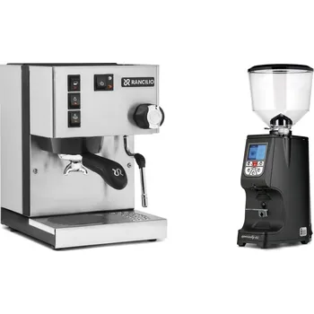 Kávovar Rancilio Silvia E + Eureka Atom Specialty 65, black