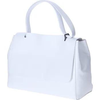 Kabelka 5603 kůže barva: modrá tm