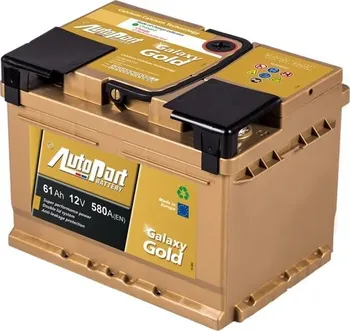 Autobaterie AUTOPART Galaxy Gold 12V 61Ah 580A