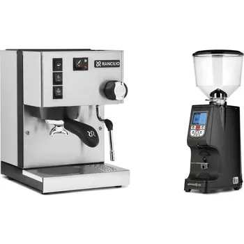 Kávovar Rancilio Silvia BC + Eureka Atom Specialty 65, black