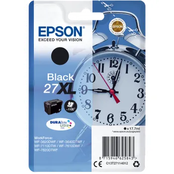 Tiskárna Epson Singlepack Black 27XL DURABrite Ultra Ink