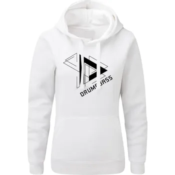 Dámská mikina Dámská mikina s kapucí DNB Epic Velikost: XS, Barva: Bílá