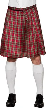 Karnevalový kostým Boland Skotstký kilt červený uni