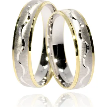 Prsten Zlatnictví Helios Zlaté snubní prsteny C-1048