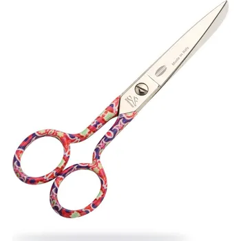 Krejčovské nůžky Nůžky krejčovské 15cm rainbow růžovomodrý vzor