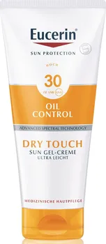 Přípravek na opalování Eucerin Sun Dry Touch Oil Control krémový gel na opalování SPF30 200 ml