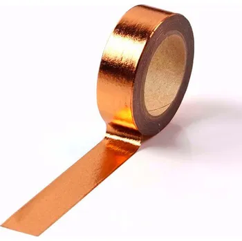 Washi páska - COPPER GOLD / 10m