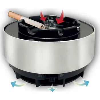 Popelník čistící zápach kouře Smokeless Ashtray