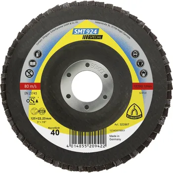 Brusný talíř Brusný lamelový talíř, vydutý, smt 924 special, 115x22,23/80