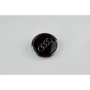 Vůně do auta Audi Ozdobný střed kola - černý lesklý AUDI