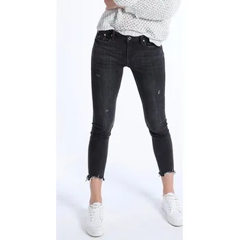 Dámské džíny 3d-9037 Jeans barva: antracit, velikost: XL