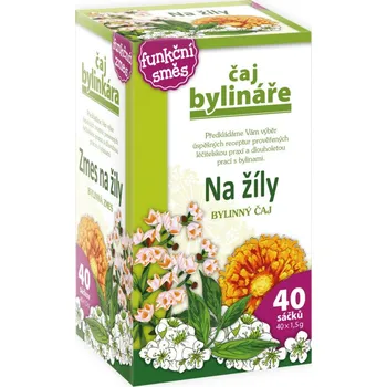 Čaj Apotheke Bylinář Na žíly čaj 40x 1,5 g