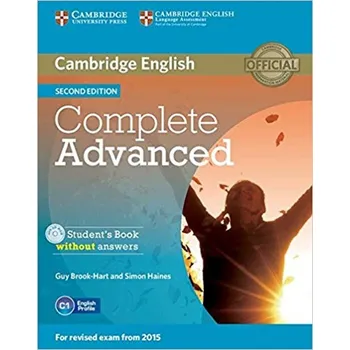 Anglický jazyk Complete Advanced 2nd Edition: Student´s Book Without Answers - Guy Brook-Hart, Simon Haines (2014, brožovaná)