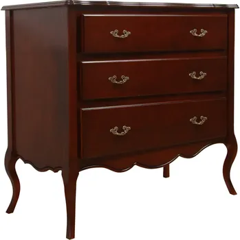 Komoda IBA Luxusní komoda Noah (3 šuplíky) Odstín dřeva: Třešeň/Ořech