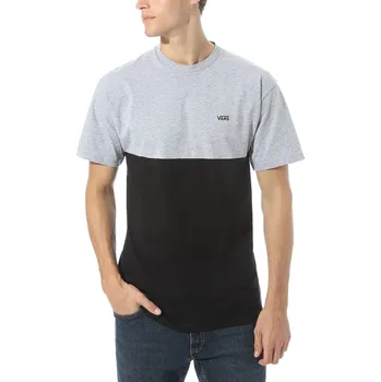 tričko Vans Colorblock - Athletic Heather/Black S