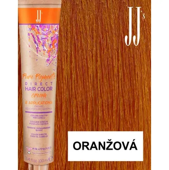 Barva na vlasy JJ's Direct Orange Tiger barva na vlasy oranžová 100 ml