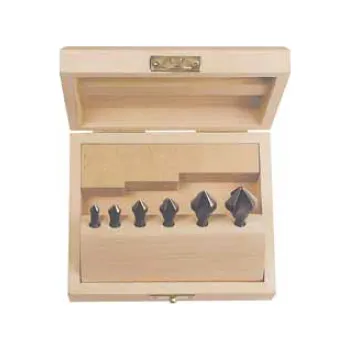 Vrták Záhlubník kuželový tříbřitý 90° - bit 6,3 hss (744063)